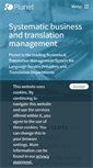 Mobile Screenshot of plunet.com